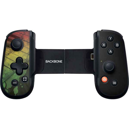 Rasta Color Keys Backbone One for iPhone Game Controller Skin